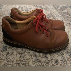 Men’s Size 9M Samuel Hubbard Fresh Hiking Shoe Tan Waxhide Leather -NO SOLES!